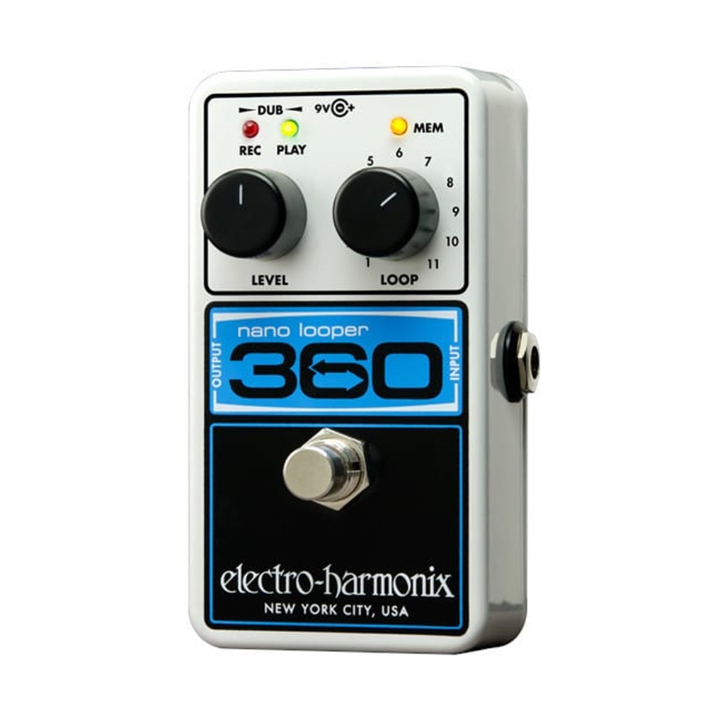 Electro-Harmonix 360 NANO LOOPER Compact Looper Guitar Effects Pedal